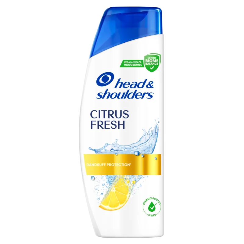 Sampon anti-matreata pentru par gras Citrus Fresh, 250ml, Head&Shoulders — preț și oferte