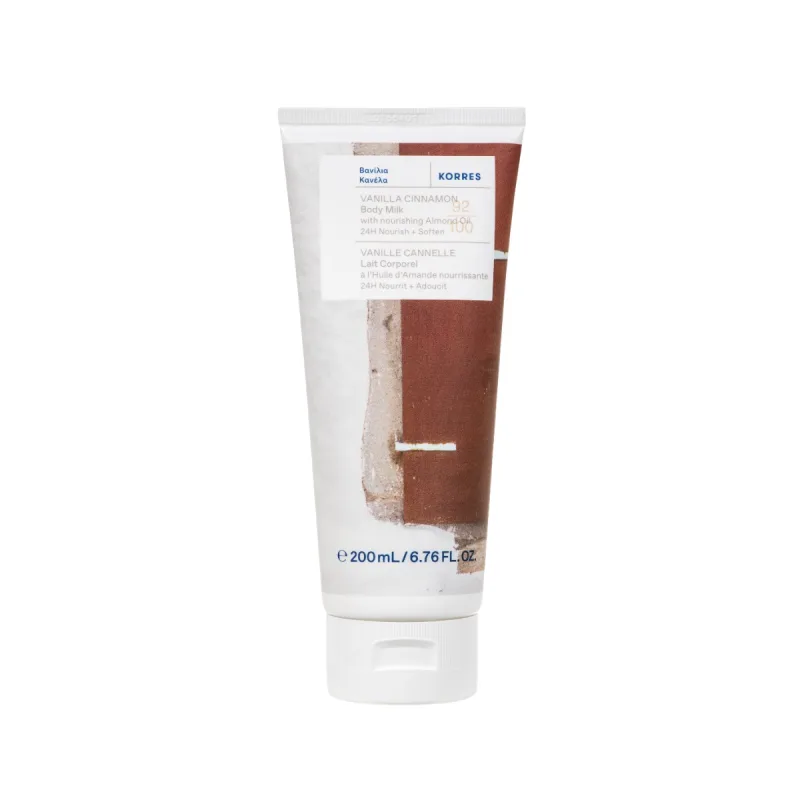 Lapte de corp Vanilla Cinnamon, 200ml, Korres — preț și oferte
