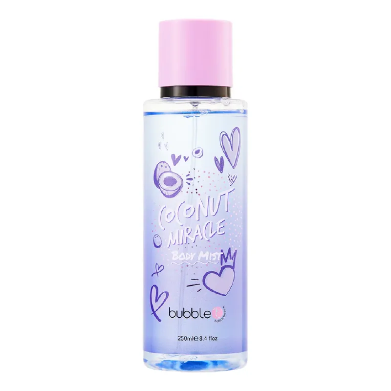 Body Mist cu parfum de cocos, 250ml, Bubble T — preț și oferte
