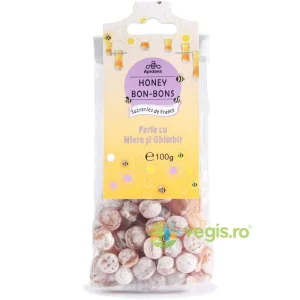 Bomboane (Perle) cu Miere si Ghimbir 100g