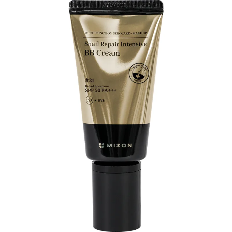 Crema BB reparatoare cu extract de melc SPF50 PA+++ No. 21, 50ml, Mizon — preț și oferte