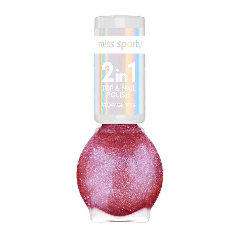 Lac de unghii Glitter Coat90, 7ml, Miss Sporty — preț și oferte