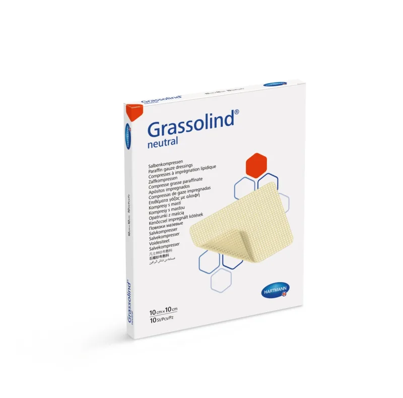 Hartmann Grassolind comprese impregnate cu unguent 10 cm x 10 cm 10 bucati — preț și oferte