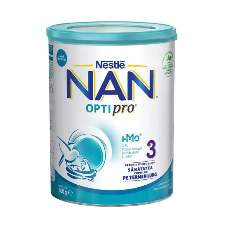 Nan 3 Optipro 800 g NESTLE — preț și oferte