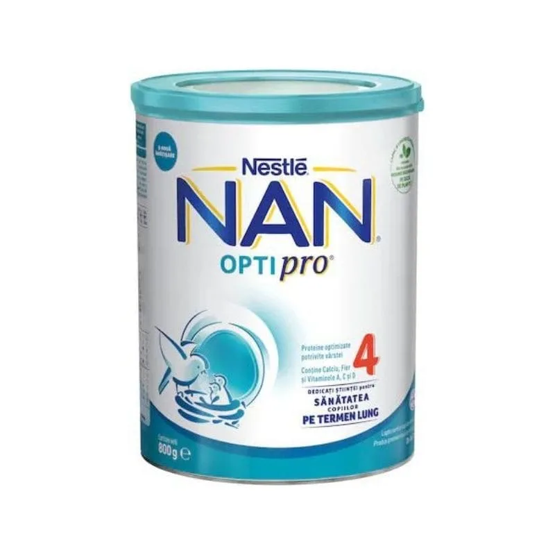 Nan 4 Optipro 800 g NESTLE — preț și oferte