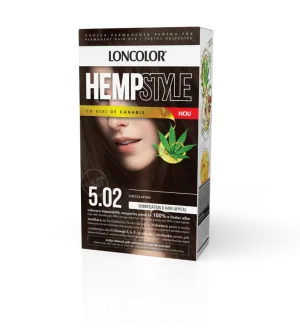 Vopsea de par permanenta HempStyle Nr. 5.02, 110ml, Loncolor