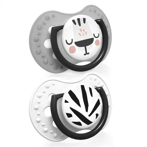Suzeta din silicon Dynamic Salt&Pepper pentru 6-12 luni, 2 bucati, Lovi — preț și oferte