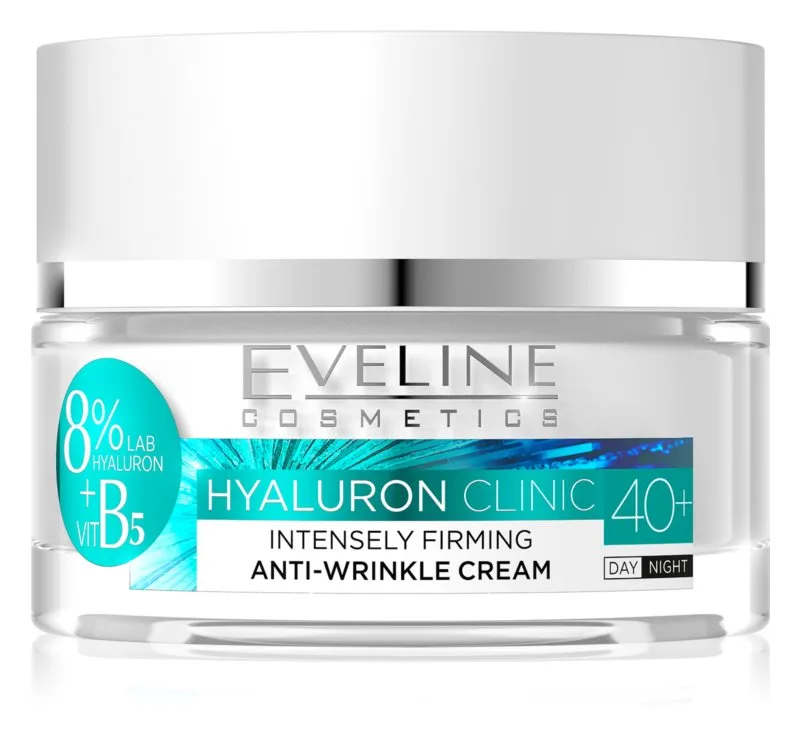 Crema de fata Hyaluron Clinic 40+, 50ml, Eveline Cosmetics — preț și oferte
