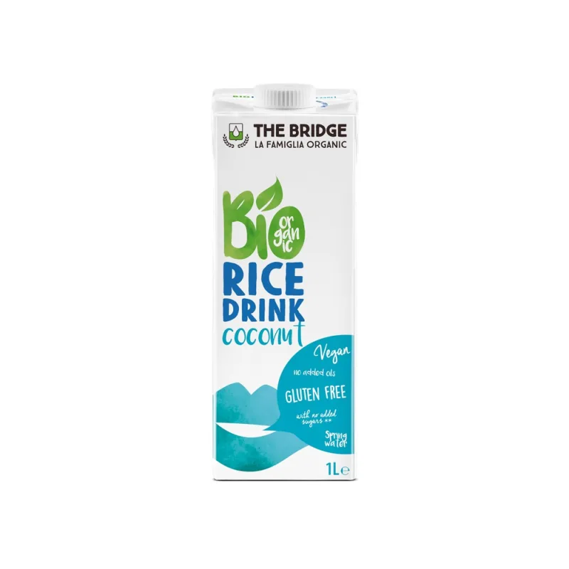Bautura vegetala din orez cu cocos Bio, 1000ml, The Bridge — preț și oferte
