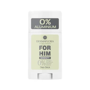 Deodorant stick pentru barbati 0% aluminiu Serenity, 50ml, Dermaflora