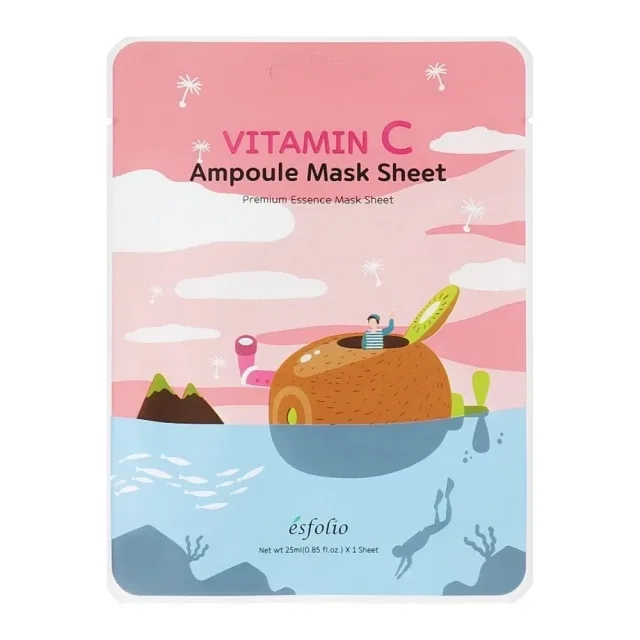Masca pentru fata tip ser cu Vitamina C, 25ml, Esfolio — preț și oferte
