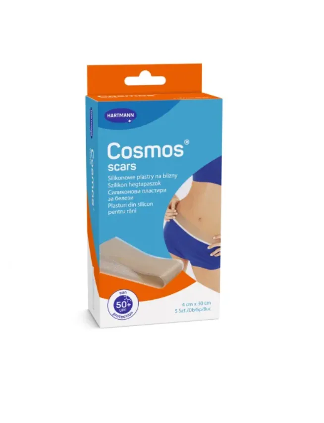 Hartmann Cosmos Scars Plasturi pentru ingrijirea cicatricilor 4 cm x 30 cm 5 bucati — preț și oferte