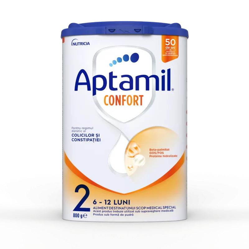 Lapte praf Confort 2, 6-12 luni, 800g, Aptamil Aptamil Junior — preț și oferte