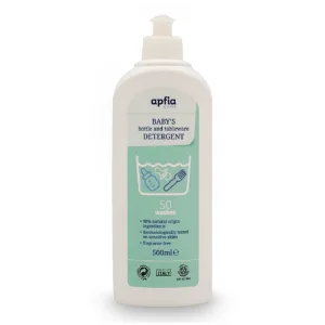 Detergent lichid pentru biberoane si vesela, 500 ml, Apfia Care