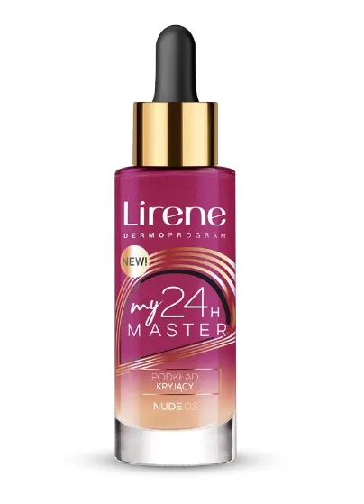 Fond de ten cu acoperire mare si efect de lifting Nude My Master, 30ml, Lirene — preț și oferte