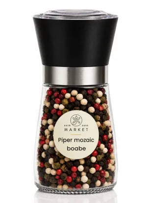 Piper Mozaic Boabe pentru Râșniță, 90 g, Bio-Market