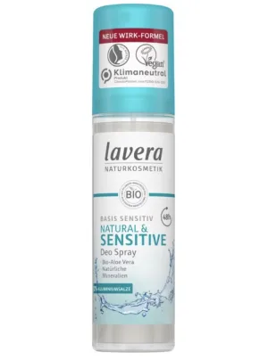 Deodorant Spray Sensitiv cu Aloe Vera Bio, 75 ml, Lavera