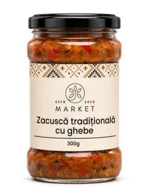 Zacuscă cu Ghebe, 300 g, Bio-Market