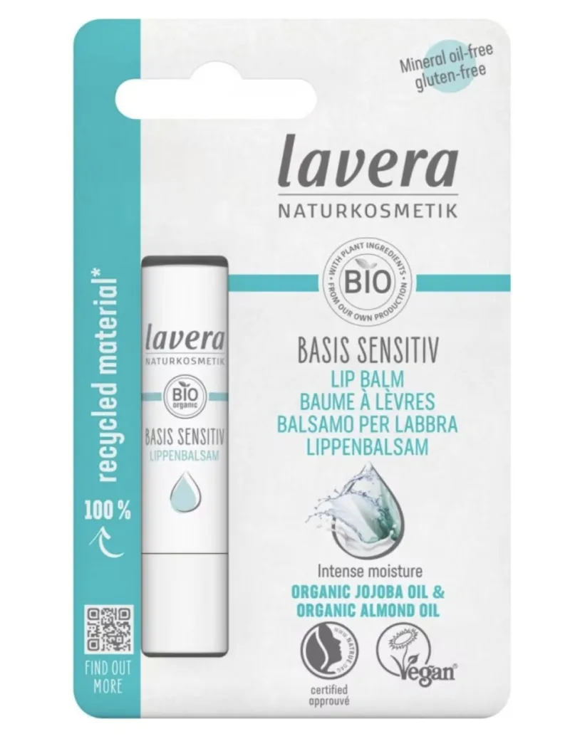 Balsam de Buze cu Ulei de Jojoba și Ulei de Migdale, 4,5 g, Lavera — preț și oferte