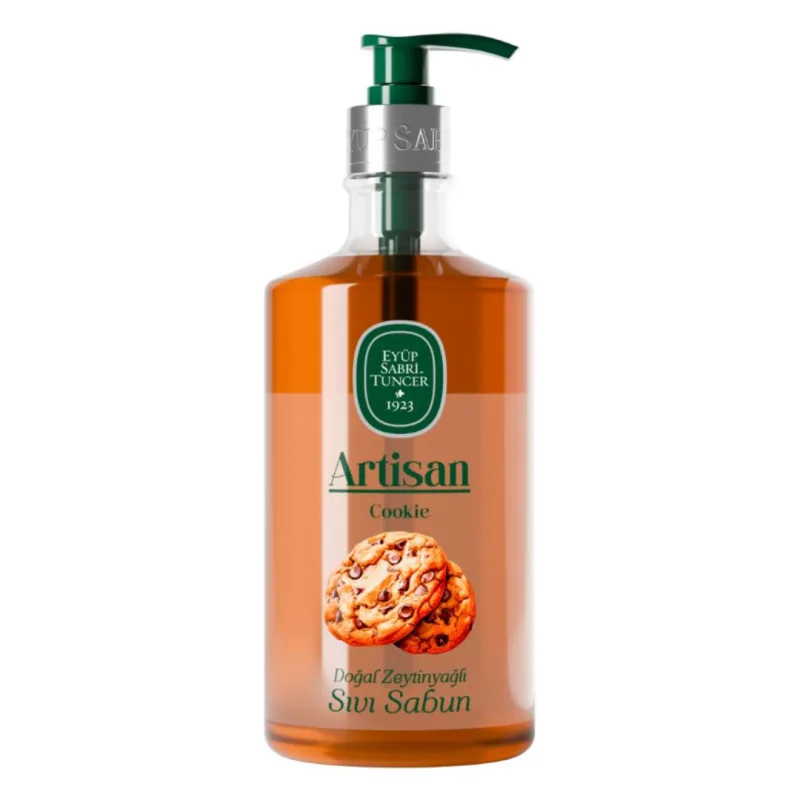 Sapun lichid cu ulei natural de masline Cookie Artisan, 600ml, Eyüp Sabri Tuncer EYUP SABRI TUNCER — preț și oferte