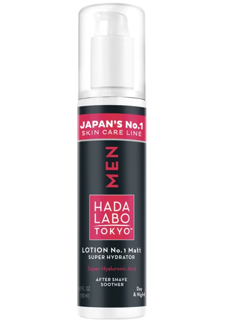 Loțiune După Ras Super Hidratantă pentru Bărbați cu Acid SuperHyaluronic, 150 ml, Hada Labo Tokyo — preț și oferte