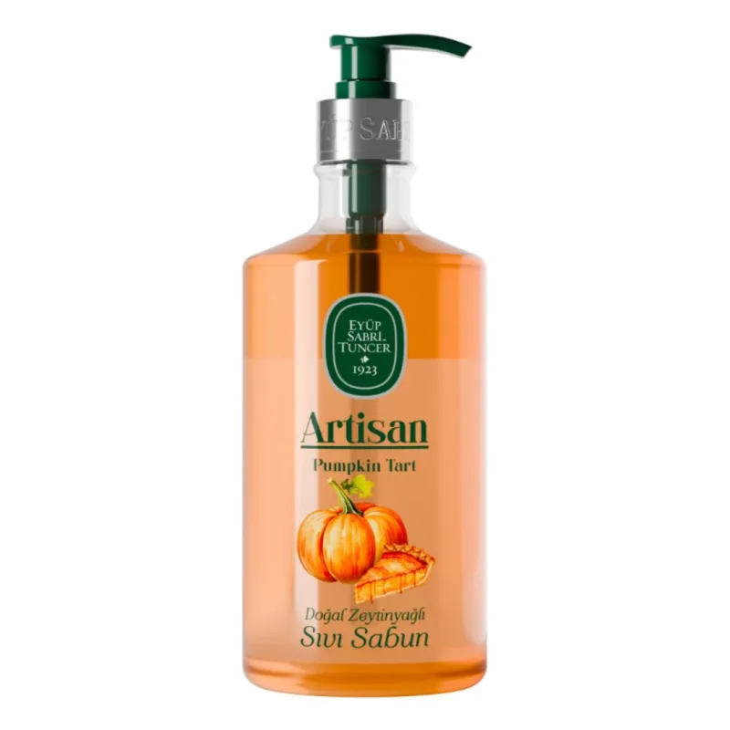Sapun lichid cu ulei natural de masline Pumpkin Tart Artisan, 600ml, Eyüp Sabri Tuncer EYUP SABRI TUNCER — preț și oferte