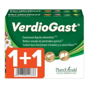 Verdiogast 20 caps. Duopack  Plantextrakt