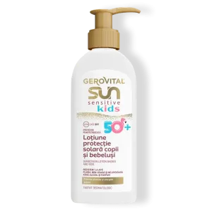 Gsun sensitive-lotiune protectie solara  SPF50+  200ml fl. Farmec