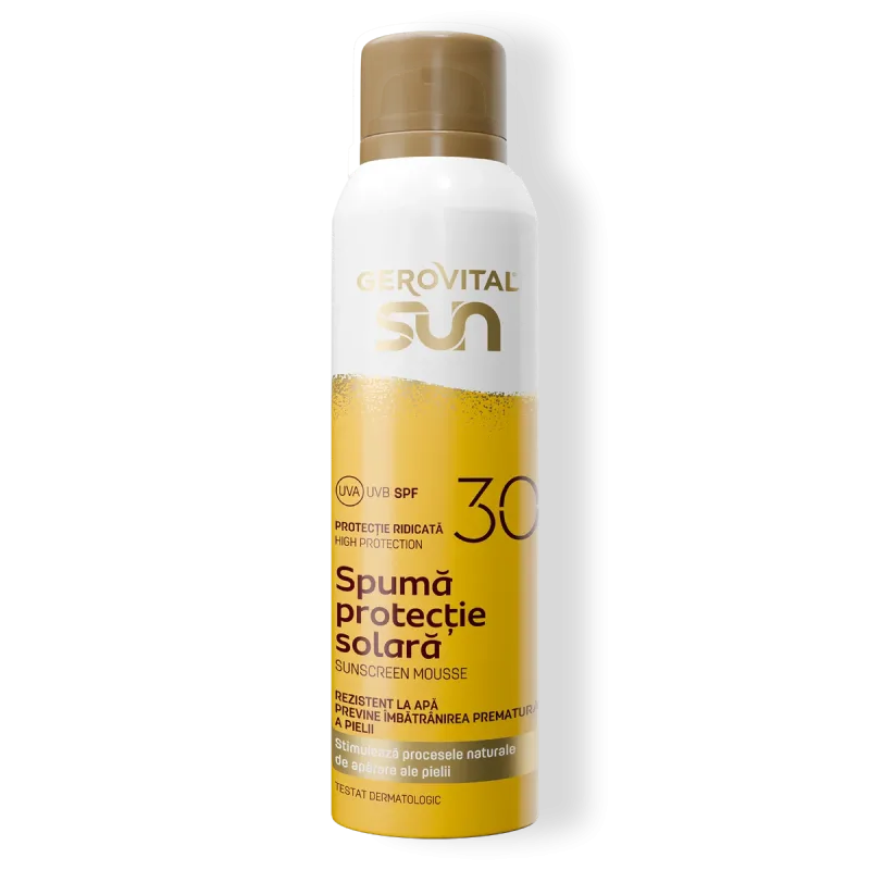 Gsun spuma protectie solara SPF30  150ml fl. Farmec — preț și oferte