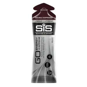 Gel energizant espresso dublu Go Energy Caffeine, 60ml, SiS