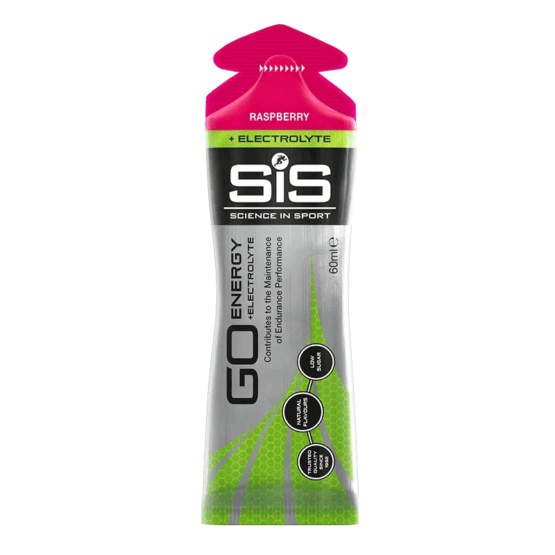 Gel energizant cu zmeura Go Energy Electrolyte, 60ml, SiS — preț și oferte