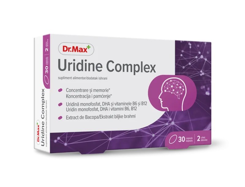 Dr.Max Uridine Complex, 30 capsule — preț și oferte