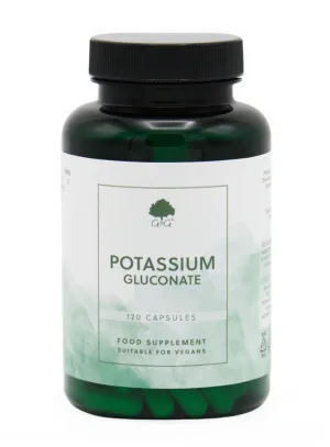 Gluconat de Potasiu 500mg,120 capsule, G&G
