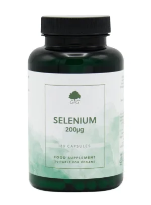 Seleniu 200µg, 120 capsule, G&G