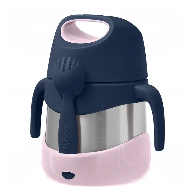 Termos pentru mancare pentru +6 luni Mov/Indigo/Gri, 335ml, Bbox — preț și oferte