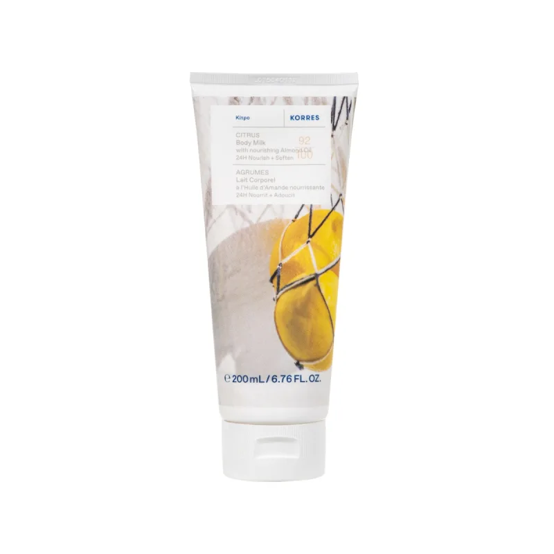 Lapte de corp Citrus, 200ml, Korres — preț și oferte