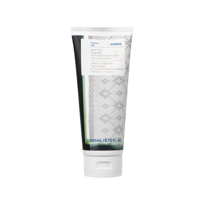 Lapte de corp Ceai de menta, 200ml, Korres — preț și oferte