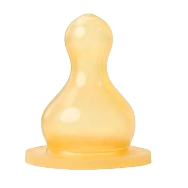 Tetina latex rotunda lapte, 2 bucati, Baby Nova — preț și oferte
