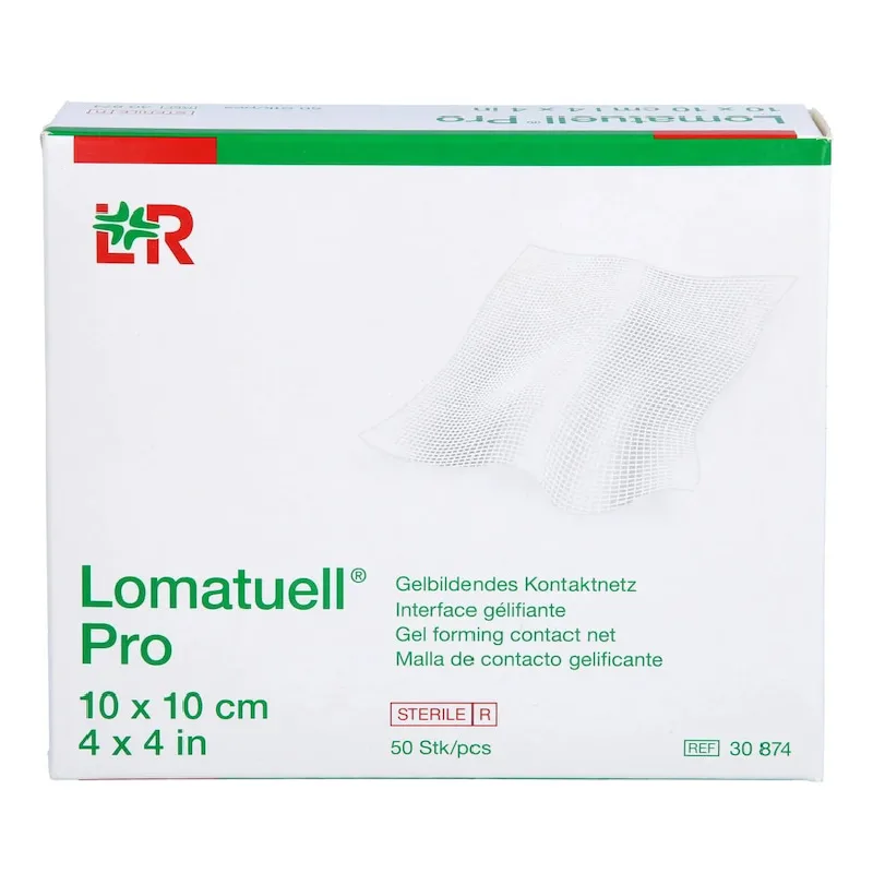 Comprese sterile cu parafina, 10*10cm, 10 bucati, Lomatuell H L&R GLOBAL — preț și oferte