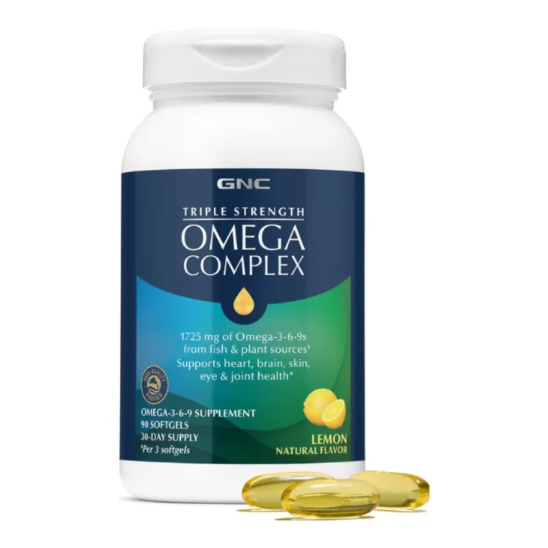Omega Complex Triple Strength, 90 capsule, GNC — preț și oferte