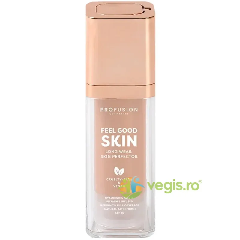 Fond de Ten SPF15 Rezistenta Indelungata Nuanta Fair 110 Feel Good Skin 30ml PROFUSION COSMETICS — preț și oferte