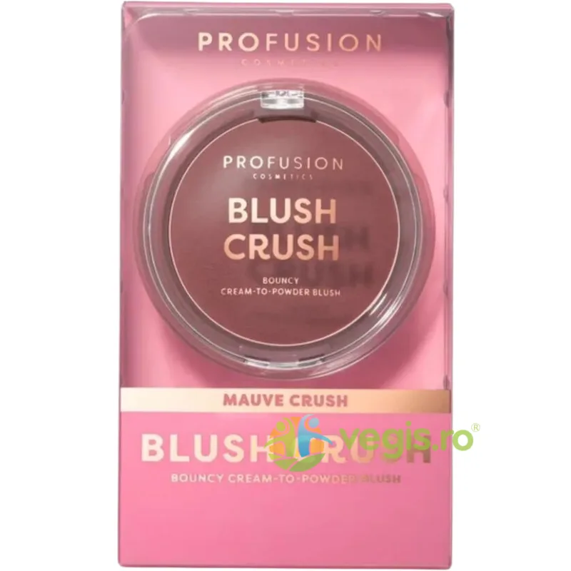 Fard pentru Obraji Textura Cream-to-Powder Blush Crush Nuanta Mauve Crush 10g PROFUSION COSMETICS — preț și oferte