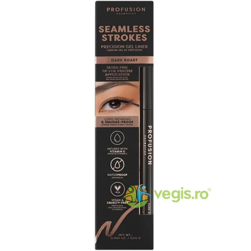 Creion pentru Ochi Tip Gel pentru Precizie Seamless Strokes 0.05g PROFUSION COSMETICS — preț și oferte