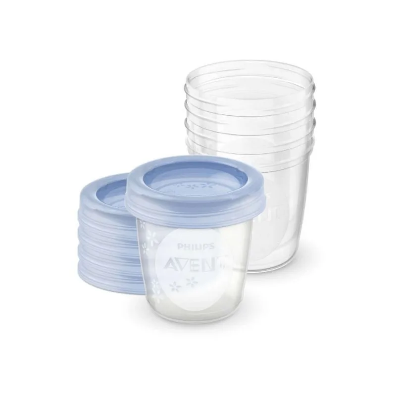 Recipiente pentru depozitarea laptelui matern, 5 bucati, SCF619/05, Philips Avent — preț și oferte