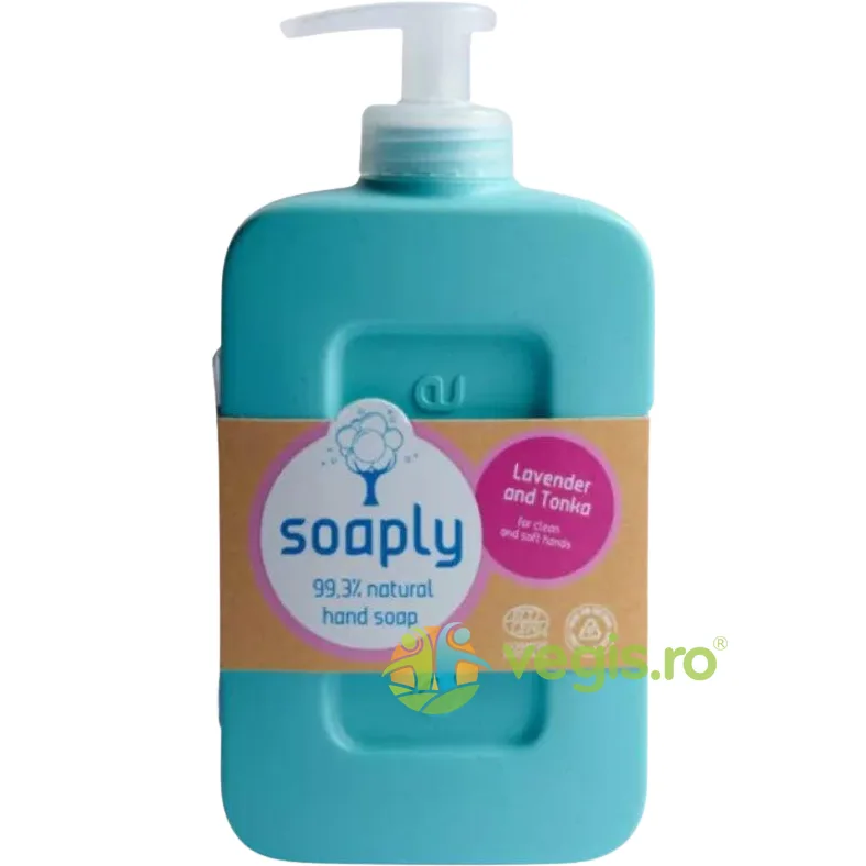 Sapun Lichid pentru Maini cu Lavanda si Tonka 300ml SOAPLY — preț și oferte