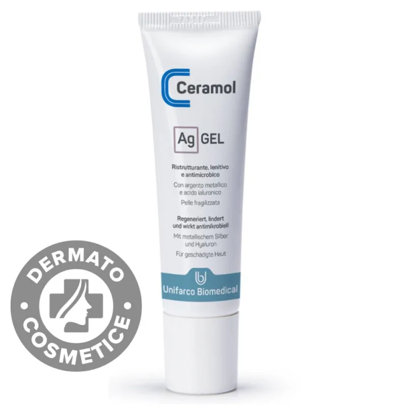 Gel reparator pentru piele fragila AG, 30ml, Ceramol — preț și oferte