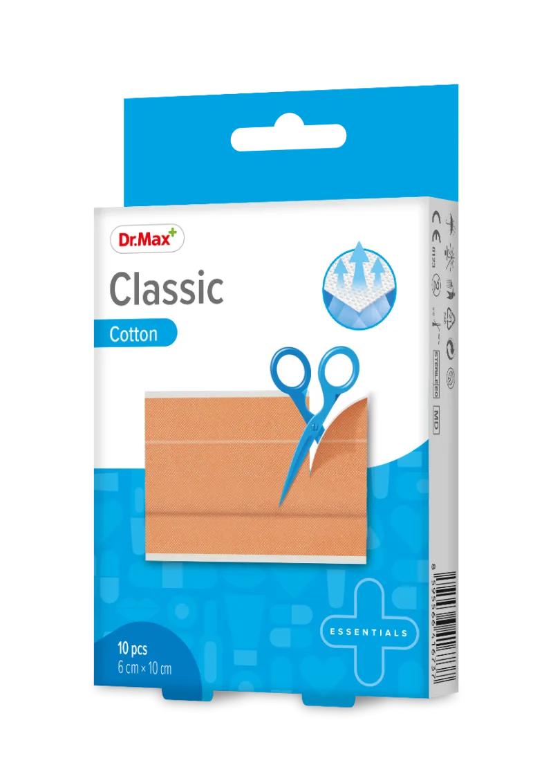 Dr. Max Plasturi sterili clasici 6-10cm, 10 bucati — preț și oferte