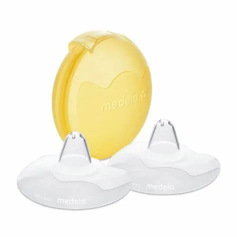 Protectii din silicon pentru mameloane marimea L, 2 bucati, Medela — preț și oferte
