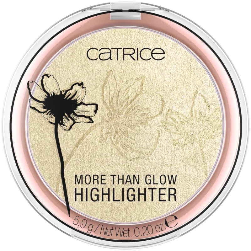 Iluminator More Than Glow Highlighter 010 - Ultimate Platinum Glaze, 5.9g, Catrice — preț și oferte