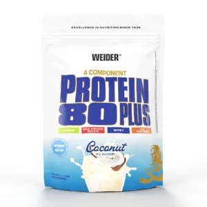 Pudra proteica cu aroma de Coconut Protein 80+, 500g, Weider